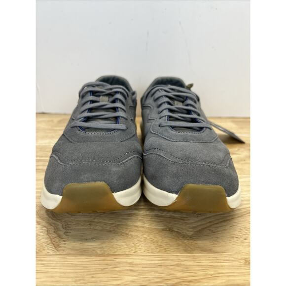 OluKai Koheo Men’s Charcoal Gray Suede Leather Sneakers Comfort Shoes Size 9.5 main image 4